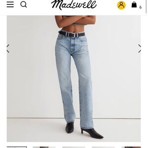 Madewell 90s Straight Jeans